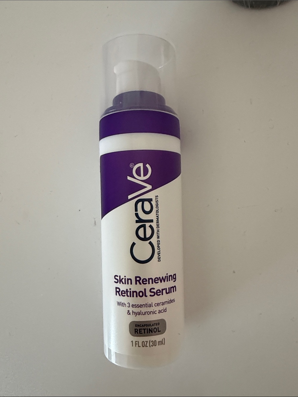CeraVe Skin Renewing Retinol Serum - Purple/White